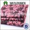 Shaoxing manufacturer flower design discharge viscose print fabric
