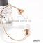 European and American fashion retro six water chestnut Crystal Bangles