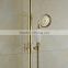 Durable hot sale bathroom gold rainfall shower set