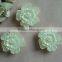 Fancy Ivory ABS imitation rose flower shape DIY finding with hole pearl beads s for jewelry making