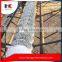 6 foot blue vinyl coated galvanized chain link fence