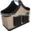 Modern stylish leather house storage basket
