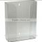 Clear acrylic triple horizontal glove dispenser