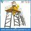 China manufacture manual concrete mixer machine with lifting hopper
