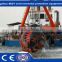 cutter suction dredger with diesel pump