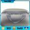gray pu leather cover eva folding travel case with handle