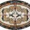 Palace flooring designs water jet marble floor medallion in kitchen