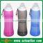 foldable plastic water bottle for sports