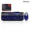 Cool Crack Blue LED Backlit Gaming Keyboard and mouse combo