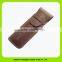 Black real leather belt leather pen holder 15012