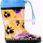 custom rain boots fashion with cuff cheap kids wellie boots european style gum boots