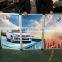 Popular style indoor portable aluminum frame folded screen