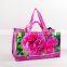 Wenzhou high quality promotional pp woven tote bag, handicraft handmade shopping bag