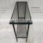 Fashion plating finishing 2 tiers storage rack
