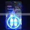 New arrival led flashing shoelace , glow shoelace , led lighting shoelace for night walking