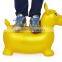 Child Animal Inflatable Toy Jumping Horse With Non-toxic PVC Material