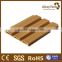 wood color hotel restaurant wpc indoor wall panel decoration