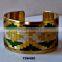 Handcrafted Indian Brass Fashion Bangle Bracelet Weaved