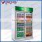 688L soft drink commercial used vertical double door display coolers