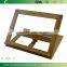 DT005/ Bamboo Wooden Adjustable PAD Kindle Stand Cookbook Music Book Holder