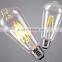 e27 edison carbon filament bulbs st64edison bulbs with great quality 4w,6w,8w Clear/Frosted bulb