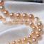 Wholesale AAA grade colors freshwater pearl necklace