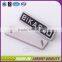 White square shoes decoration accessories
