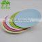 7 inch dispoable circle paper plate with your own logo