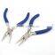 9 Pcs Jewellery Making Beading Mini Pliers Tools Kit Set Flat Long Round Nose