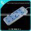 intelligent 4 gang extension 3 pin socket electrical socket power socket
