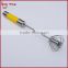 BT0151 12" Rotating Whisk with PP Handle 12" Revolve Egg Better With 430 Stainless Steel Function Part 12" Rotary Egg Whisk