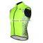New design cycling reflective vest sublimation cycling vest cycling wind vest