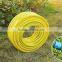 All color PVC water hose flexible fiber reiforced braided garden hoes