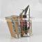 Durable Beekeeping tools Stainless Steel Leatheroid Bee Hive Smoker with Heat Shield