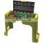 outdoor garden plastic bench with tool box