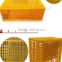 2017 factory wholesale durable chicken transport cage/plastic poultry crate for chicken duck and goose