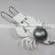 WHITE JIGGING LURE WITH SOFT CRAB FOR OCTOPUS