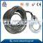 synthetic winch tow rope with hook