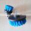 5" blue drill brush for cleaning car
