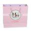 Gift promotional packaging paper bags with cotton handle