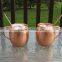 MOSCOW MULE MUGS with Straw/ copper mug with copper straw/ SOLID COPPER MUGS MANUFACTURER INDIA
