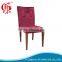 Restaurant Wood Design Long Back Wholesale Banquet Chair