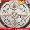 Polished marble mix waterjet kitchen pattern medallion floor tiles