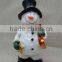 Wholesale Christmas Decorative Resin Snowman with led light