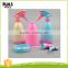 500ML Candy color hand pressure small garden plastic kids watering can
