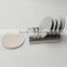 Hot sale 6pcs set Round Shape Stainless Steel Beer Metal Cup Coaster
