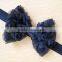 The little girl's like most cute delicate and colorful bow headband