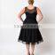 Plus Size Summer Sexy Women Sleeveless Cocktail Party Evening Formal black Dress
