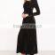 Guangzhou Wholesale Clothing OEM Long Sleeve Velvet Full Length Dresses