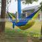 2016 hot sale outdoor camping hammock with polyester tree straps travel camping hammock